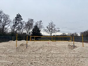 Beachvolleyball-Plätze außen